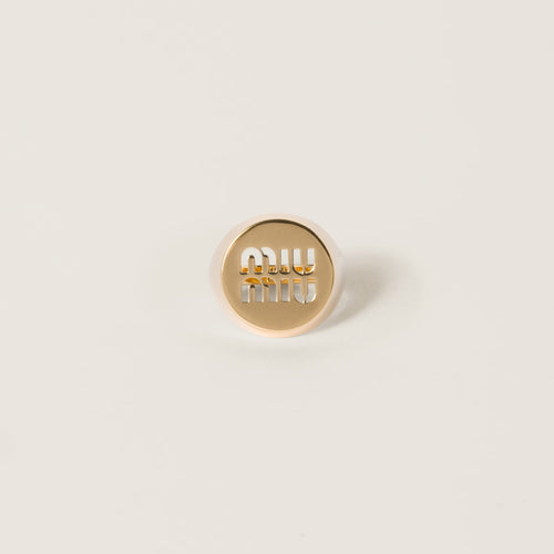 MIU MIU Signet Ring | 繆繆 戒指 (金色) - LondonKelly 英國名牌代購