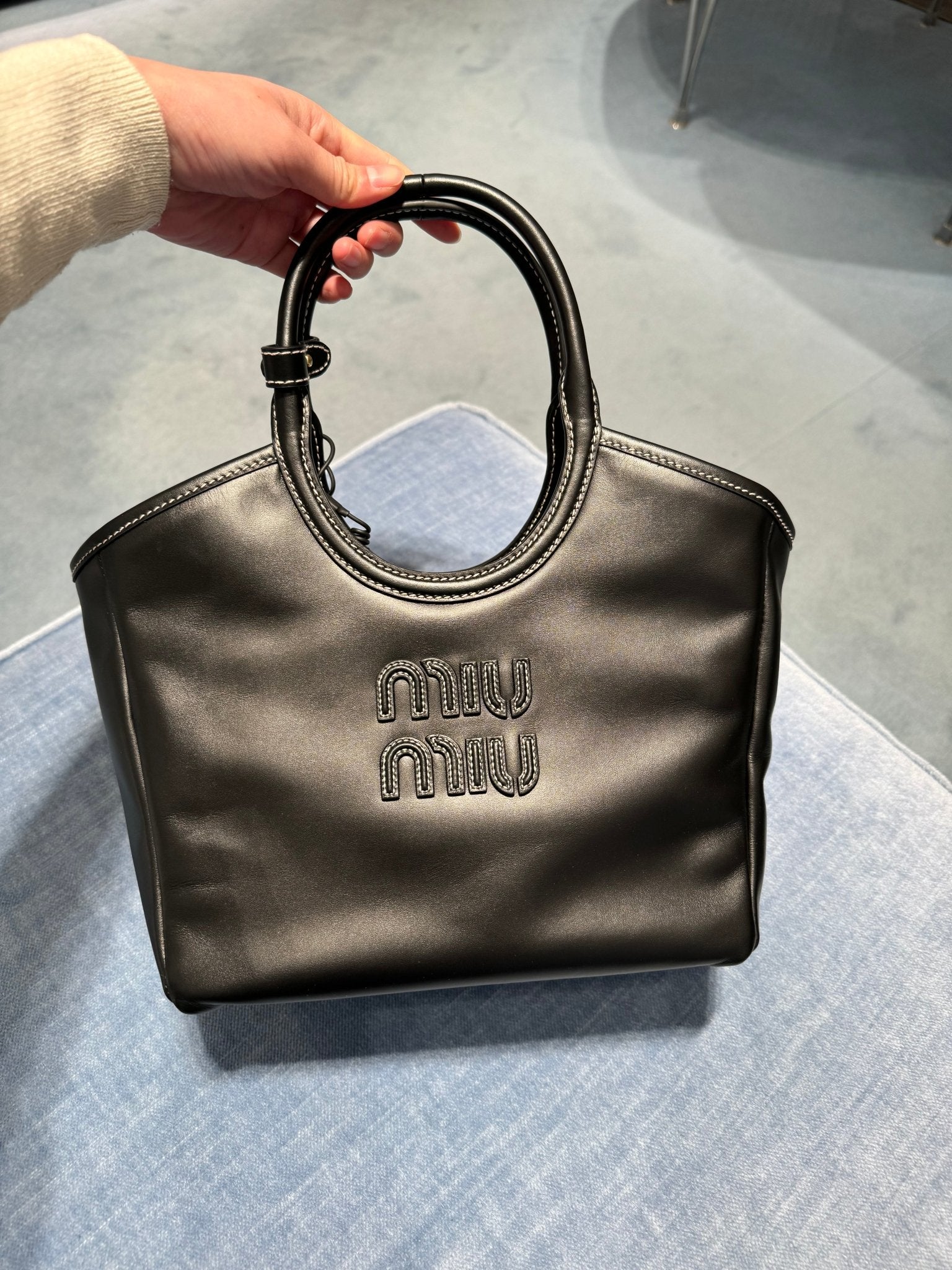 MIU MIU Small Ivy Leather Bag