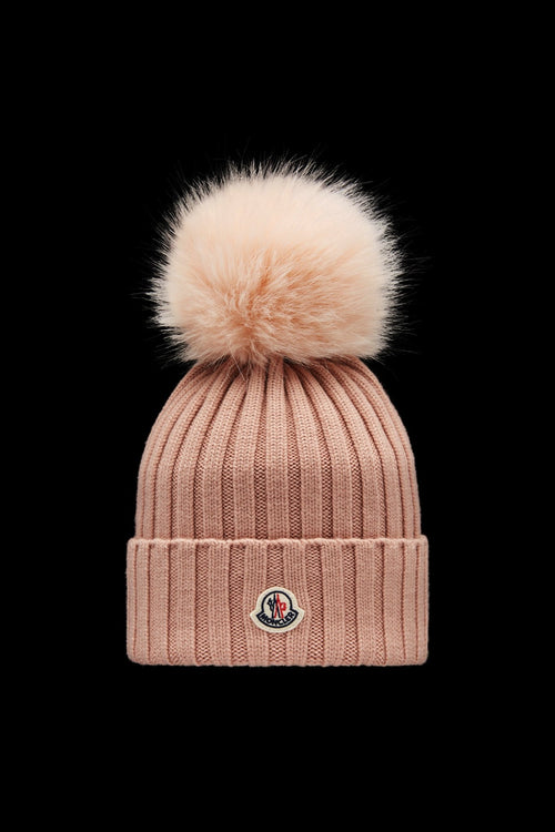 MONCLER Beanie with Pom Pom | 盟可睐 冷帽 (多色) - LondonKelly 英國名牌代購