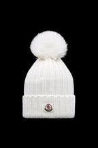 MONCLER Beanie with Pom Pom | 盟可睐 冷帽 (多色) - LondonKelly 英國名牌代購