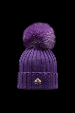 MONCLER Beanie with Pom Pom | 盟可睐 冷帽 (多色) - LondonKelly 英國名牌代購