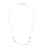 PERSEE Yellow Gold and Sapphire Chakra Necklace | 黃金藍寶石能量輪項鍊 (黃金) - LondonKelly 英國名牌代購
