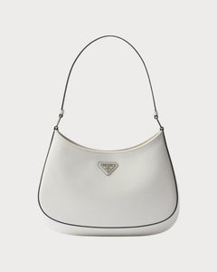 PRADA 1BC499 Cleo Brushed Leather Shoulder Bag | 普拉达 手袋 (多色) - LONDONKELLY 英国名牌代购