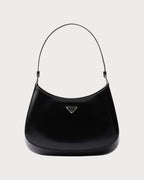 PRADA 1BC499 Cleo Brushed Leather Shoulder Bag | 普拉达 手袋 (多色) - LONDONKELLY 英国名牌代购