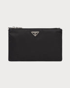 PRADA 2NH004 Men's Re - Nylon and Saffiano Leather Pouch Black | 普拉达 男仕手袋 (黑色) - LONDONKELLY 英国名牌代购
