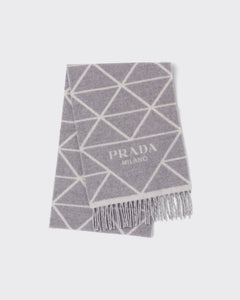 PRADA Men's Double Cashmere Scarf | 普拉達 男仕頸巾 (多色) - LondonKelly 英國名牌代購