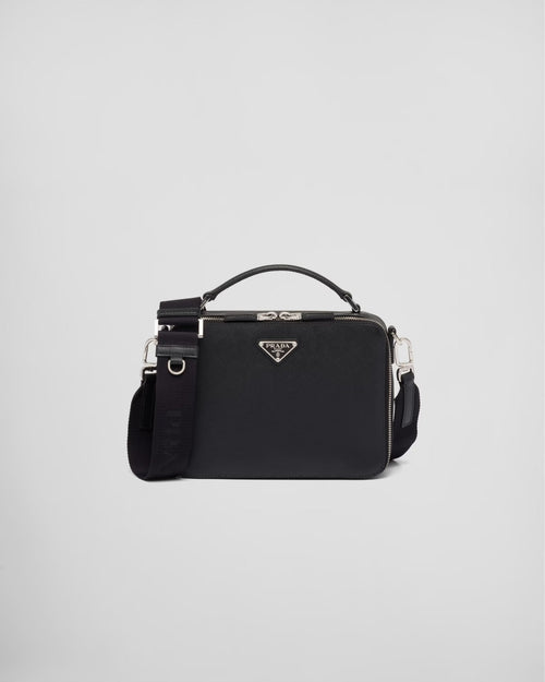 PRADA Men's Medium Brique Saffiano Leather Bag | 普拉達 男仕郵差袋 (多色) - LondonKelly 英國名牌代購
