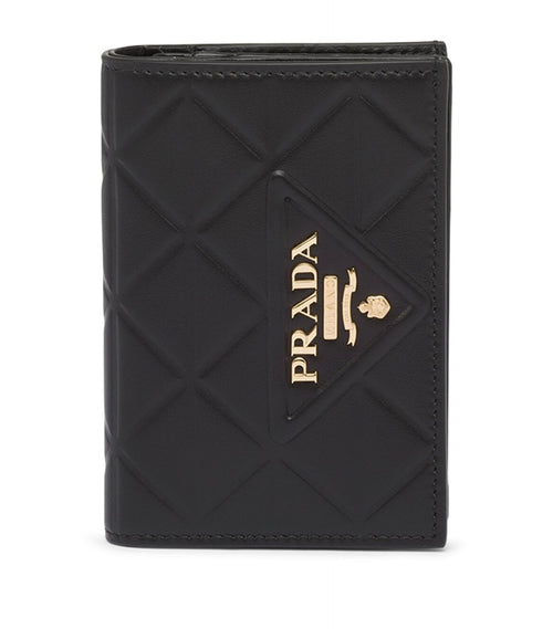 PRADA Small Quilted Leather Wallet | 普拉達 銀包 (黑色) - LondonKelly 英國名牌代購