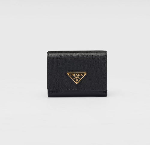 PRADA Small Saffiano Leather Wallet | 普拉達 銀包 (黑色) - LondonKelly 英國名牌代購