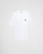 PRADA Women's White Jersey T-Shirt | 普拉達 女裝上衣 (白色) - LondonKelly 英國名牌代購