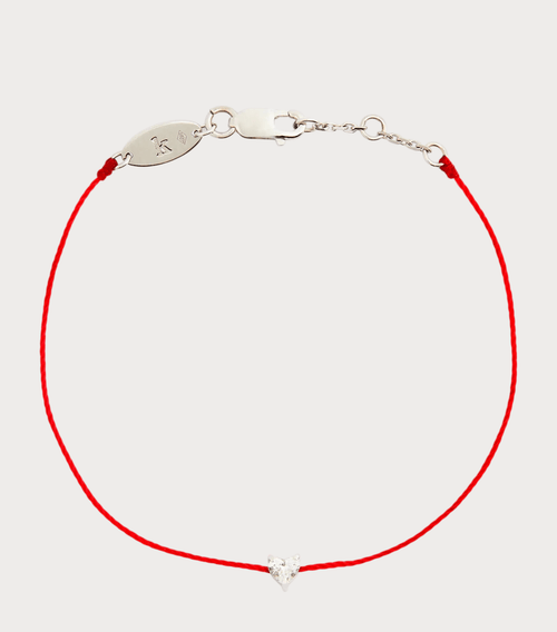 REDLINE Bien Aimé White Gold and Diamond Bracelet(Red) - LONDONKELLY 英國名牌代購