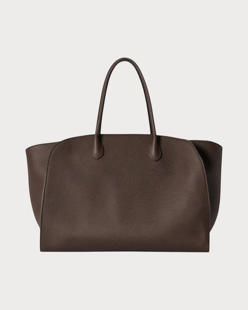 THE ROW Marlo 17 Grained Calfskin(Dark Brown) - LONDONKELLY 英國名牌代購