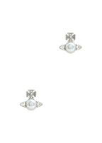 VIVIENNE WESTWOOD Balbina Orb Stud Earrings | 西太后 耳環 (銀色) - LondonKelly 英國名牌代購