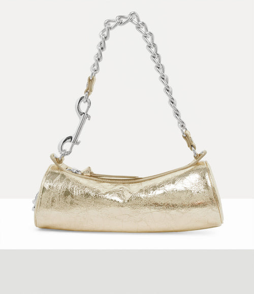 VIVIENNE WESTWOOD Cindy Cylinder Bag | 西太后 手袋 (金色) - LondonKelly 英國名牌代購