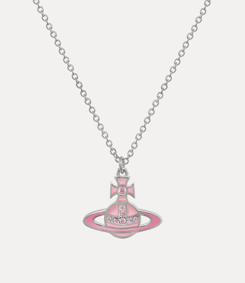 VIVIENNE WESTWOOD Concetta Bas Relief Pendant Necklace | 西太后 頸鏈 (粉紅色) - LondonKelly 英國名牌代購