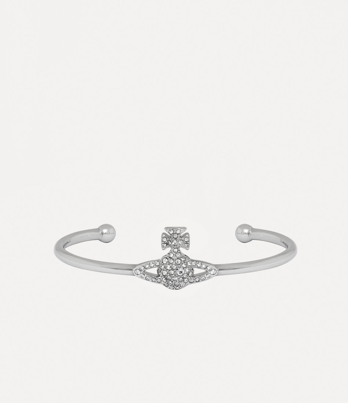 Vivienne Westwood Harvest Bangle ギャランティ付 VIVIENNE WESTWOOD Grace Bas Relief Open Bangle Brass(Silver