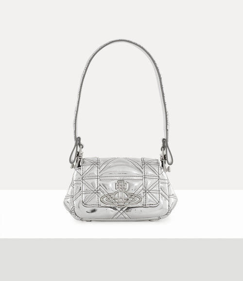 VIVIENNE WESTWOOD Hazel Small Handbag | 西太后 手袋 (細碼/銀色) - LondonKelly 英國名牌代購