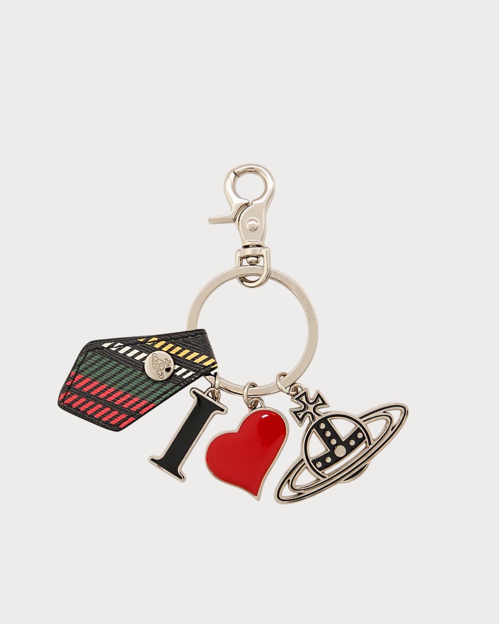 西太后 I Love Orb Led Keyring 琺瑯戒指(銀色) | LONDONKELLY