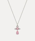VIVIENNE WESTWOOD Ismene Drop Pendant Necklace | 西太后 頸鏈 (粉紅色) - LondonKelly 英國名牌代購