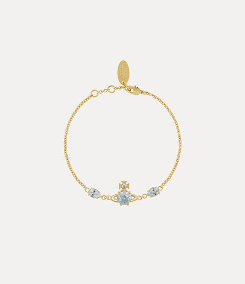 VIVIENNE WESTWOOD Joaquina Bracelet | 西太后 手鏈 (金色/藍色) - LondonKelly 英國名牌代購