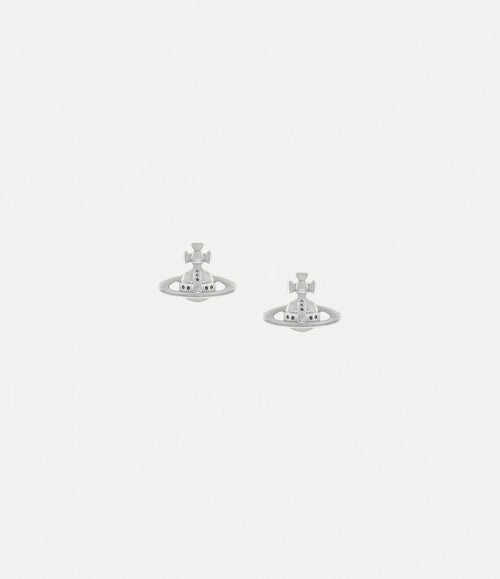 VIVIENNE WESTWOOD Lorelei Stud Earrings | 西太后 耳環 (銀色) - LondonKelly 英國名牌代購