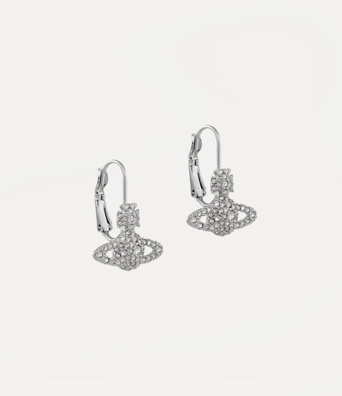 VIVIENNE WESTWOOD Mayfair Bas Relief Earrings | 西太后 耳環 (銀色) - LondonKelly 英國名牌代購