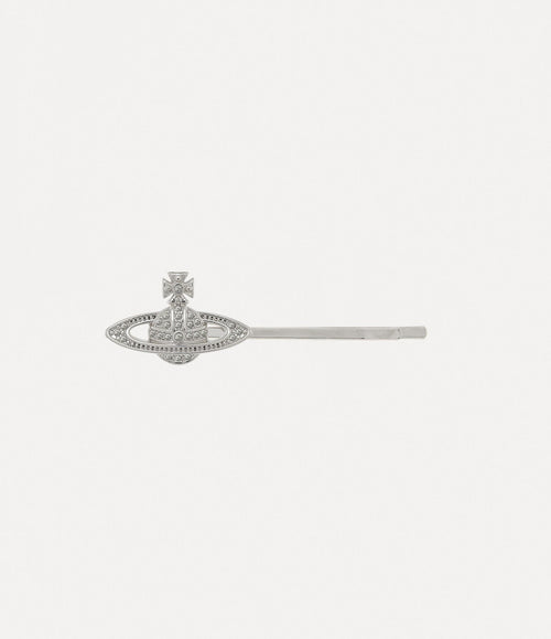 VIVIENNE WESTWOOD Mini Bas Relief Bobby Pin | 西太后 髮夾 (多色) - LondonKelly 英國名牌代購