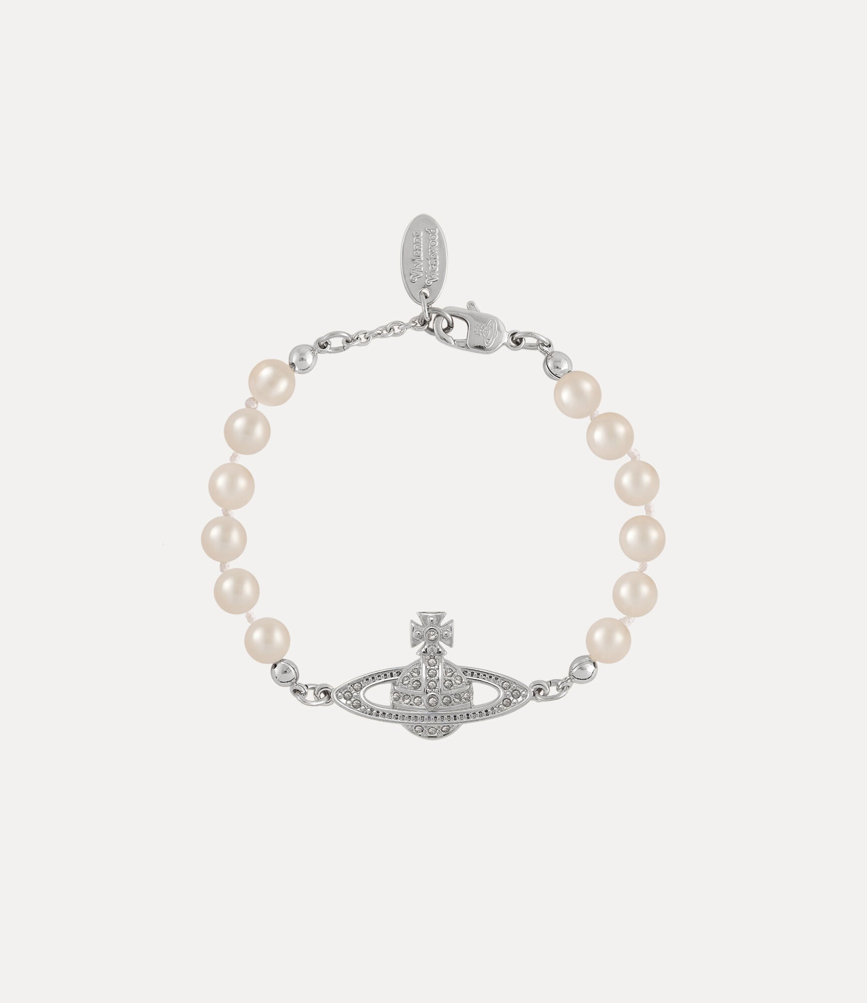 アクセサリー ViviennewestwoodMini Bas Relief Pearl VIVIENNE WESTWOOD Bas Relief Pearl Bracelet Brass(Mini/2 Colors