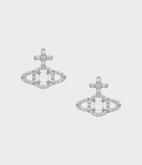 VIVIENNE WESTWOOD Olympia Earrings | 西太后 Olympia 耳環 (銀色) - LONDONKELLY 英國名牌代購
