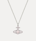 VIVIENNE WESTWOOD Olympian Pearl Pendant Necklace | 西太后 頸鏈 (銀色/粉紅色) - LondonKelly 英國名牌代購