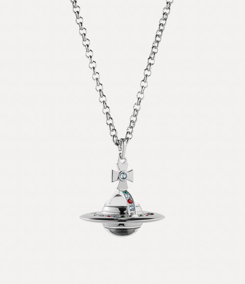 VIVIENNE WESTWOOD Orb Watch Pendant | 西太后 頸鏈 (銀色) - LondonKelly 英國名牌代購