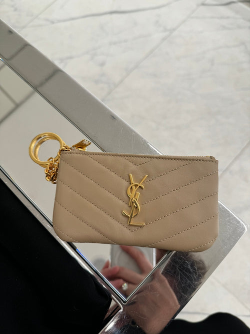 YSL SAINT LAURENT Cassandre Matelasse Key Pouch | 聖羅蘭 散紙包 (多色) - LondonKelly 英國名牌代購