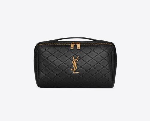 YSL SAINT LAURENT Gaby Vanity Case | 聖羅蘭 手袋 (黑色) - LondonKelly 英國名牌代購