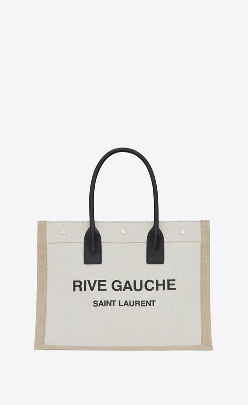 YSL SAINT LAURENT Rive Gauche Small Tote Bag | 聖羅蘭 手提袋 (白色) - LondonKelly 英國名牌代購