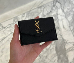 YSL SAINT LAURENT Uptown Card Case | 聖羅蘭 卡套 (多色) - LondonKelly 英國名牌代購