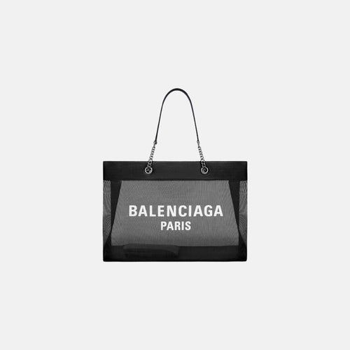 [2023 新款] BALENCIAGA Duty Free Large Tote Bag | 巴黎世家 手袋 (Black)