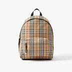 BURBERRY Men's Check Backpack | 博柏利 男仕背囊 (米色)