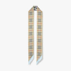 BURBERRY Montage Print Silk Skinny Scarf | 博柏利 小絲巾