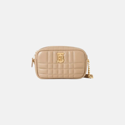 Burberry Quilted Leather Mini Lola Camera Bag | 博柏利 相機袋 (迷你/Beige)