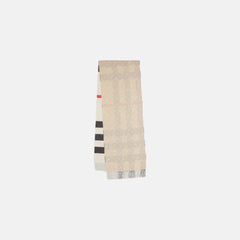 Burberry Reversible Cashmere Scarf | 博柏利 雙面頸巾 (White)