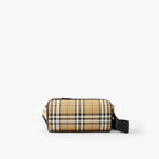 BURBERRY Vintage Check Barrel Bag | 博柏利 圓筒手袋 (米色)