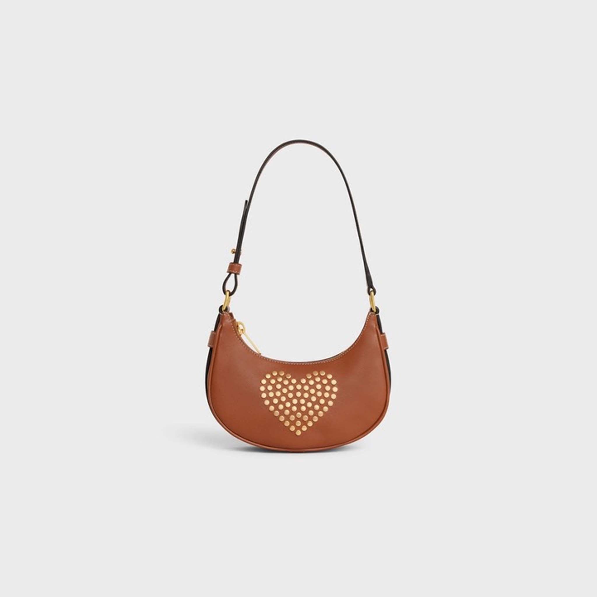 CELINE Mini Ava Bag Heart Celine Underarm Bag Brown LondonKelly