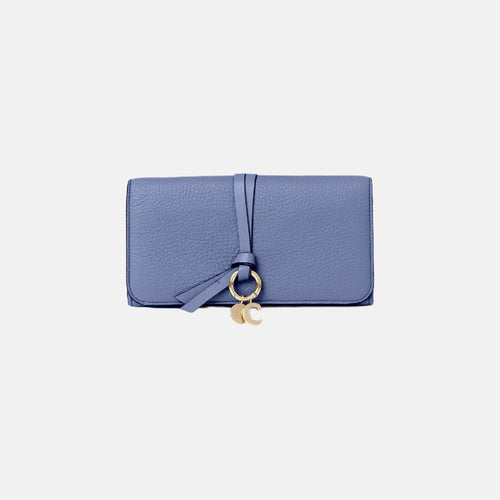 Chloe Alphabet Wallet with Flap (Many Colours) - LONDONKELLY