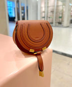 CHLOE Marcie Nano Saddle Bag | 蔻依 手袋 (迷你/Tan)