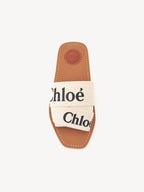 CHLOE Woody Flat Mule | 蔻依 拖鞋 (White)