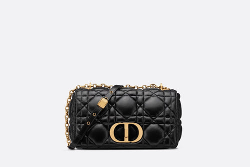 CHRISTIAN DIOR Medium Dior Caro Bag | 迪奧 Caro 手袋 (中碼/黑色) - LONDONKELLY