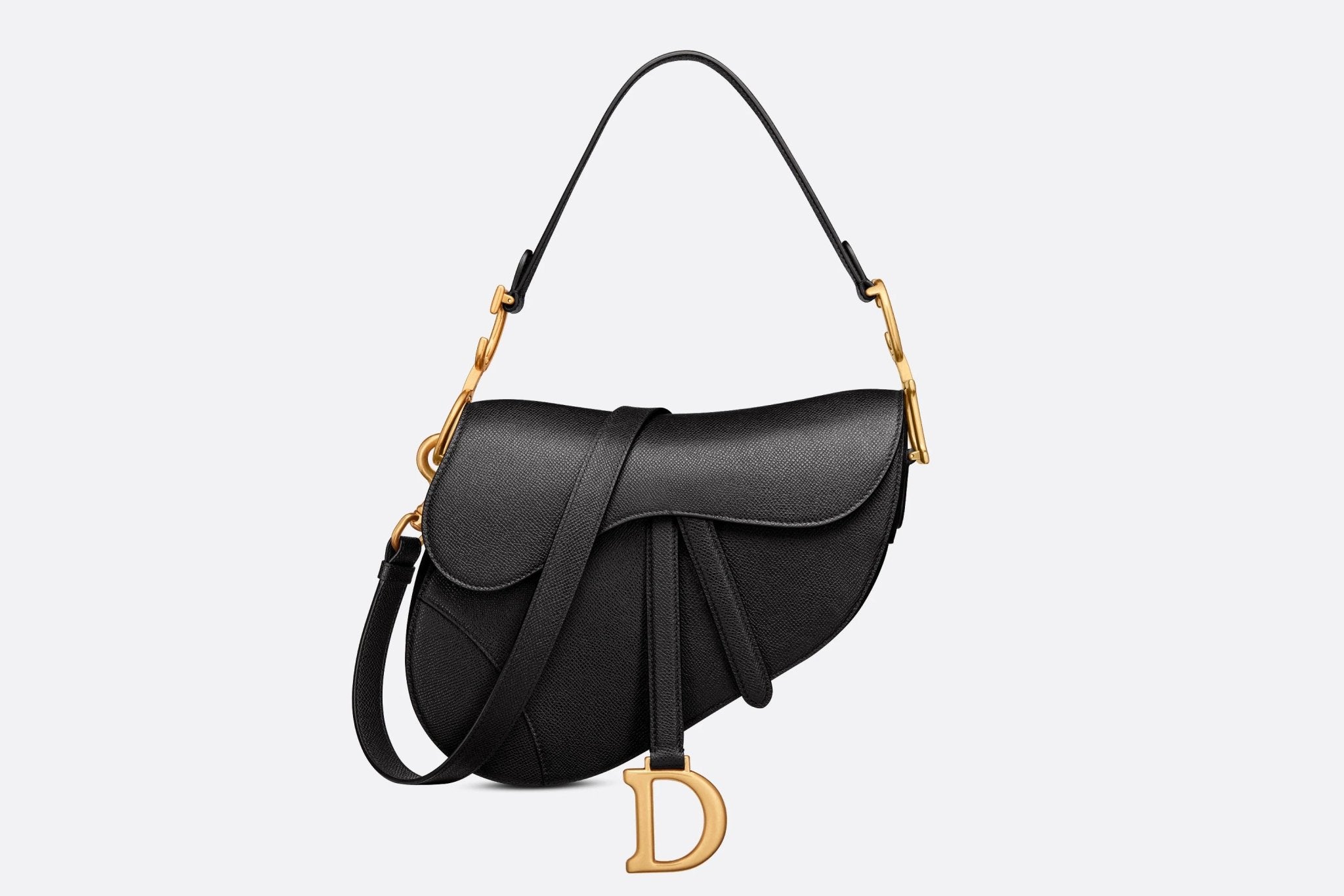 CHRISTIAN DIOR Saddle Bag with Strap Dior saddle bag multi color LondonKelly