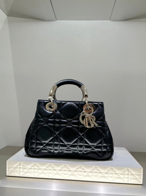 [2023 新款] CHRISTIAN DIOR 95.22 Lady Dior Small Bag | 迪奧 手袋 (Black)