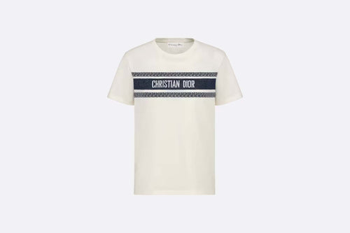 CHRISITAN DIOR Essential T-Shirt | 迪奧 T恤 (白藍色)