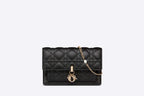 CHRISTIAN DIOR Lady Dior Chain Pouch | 迪奧 小手袋配鏈帶 (黑色)